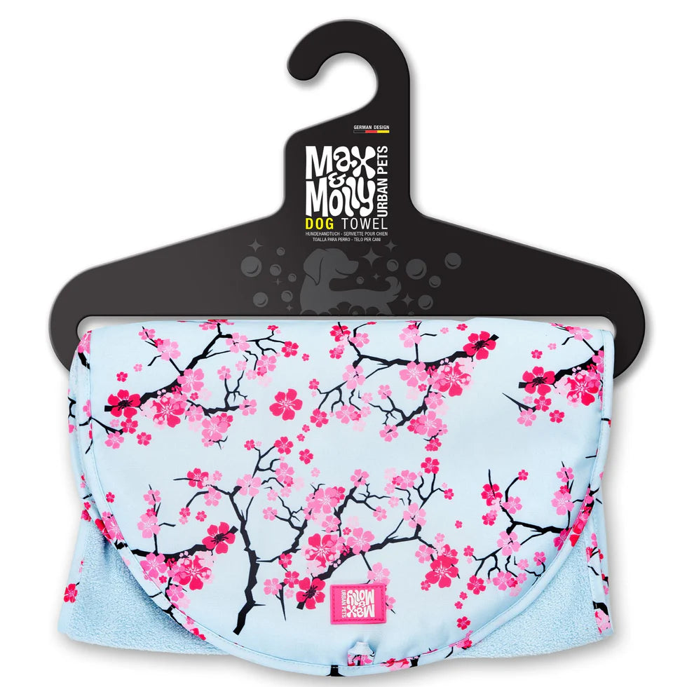 Dog Towel Cherry Bloom Max & Molly