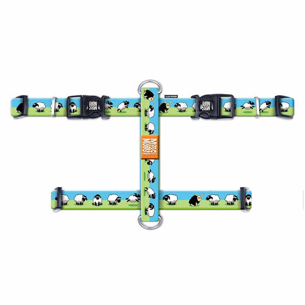 Arnés H Black Sheep Max & Molly para perros