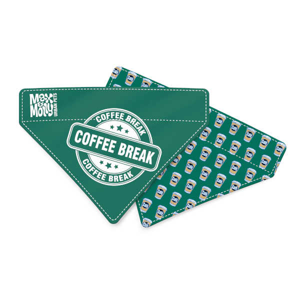 Bandana Coffe Break Max & Molly para perros