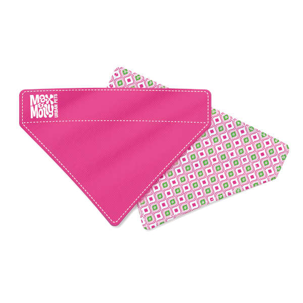 Bandana Retro Pink Max & Molly para perros
