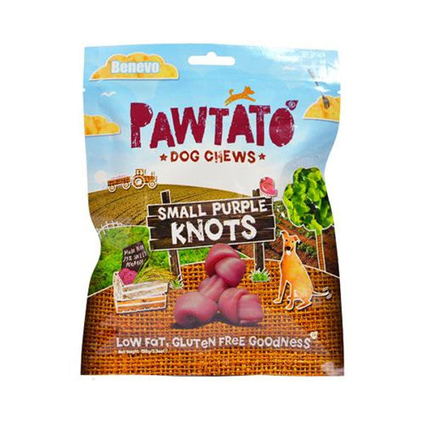 Pawtato small Purple Knots