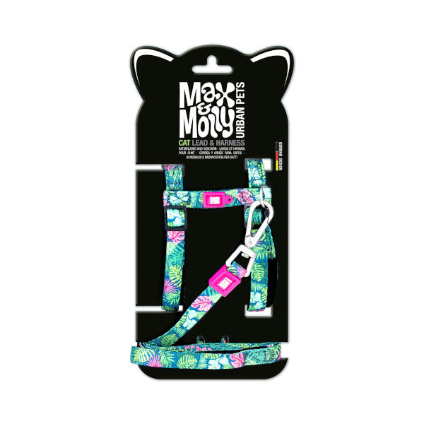 Arnés y Correa Tropical Max & Molly para gatos