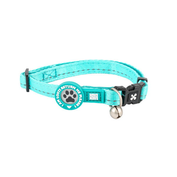 Gotcha Collar Smart ID Matrix 2.0 Turquoise Max & Molly para gatos