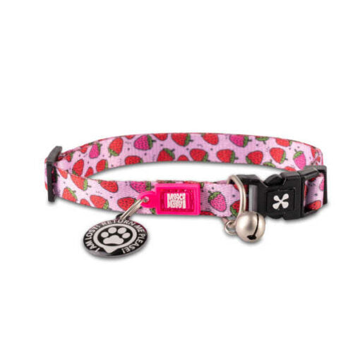 Collar Strawberry Dream Max & Molly para gatos