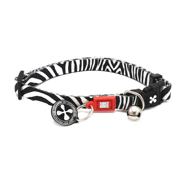 Collar Zebra Max & Molly para gatos