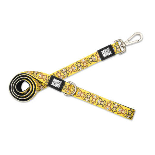 Correa Corta Monkey Maniac Max & Molly para perros