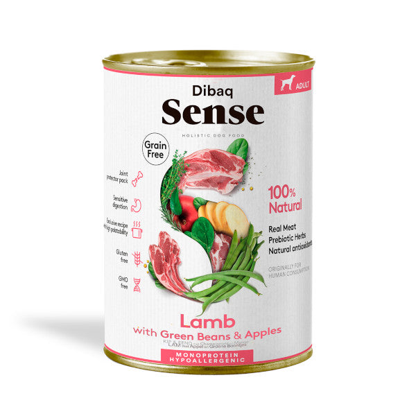 Dibaq Sense Cordero alimento Húmedo