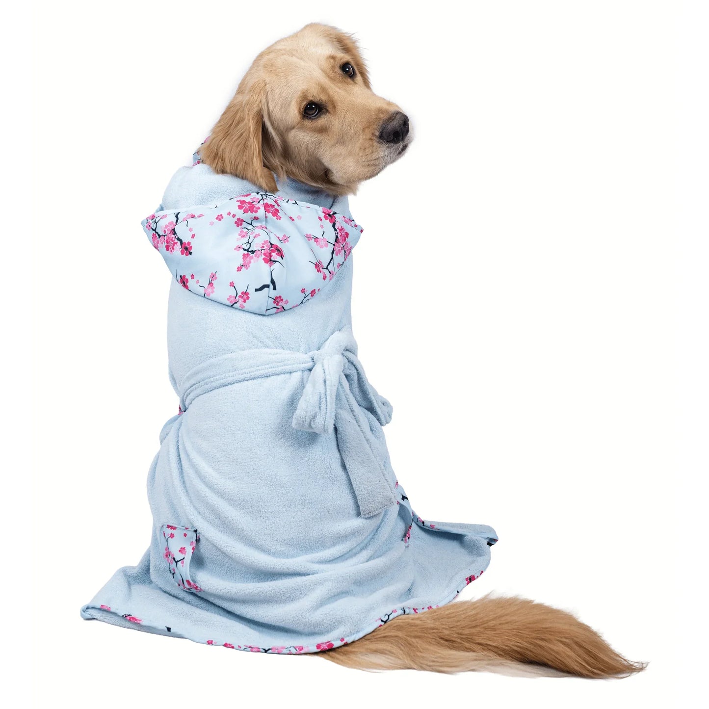 Bathrobe Cherry Bloom Max & Molly para perros
