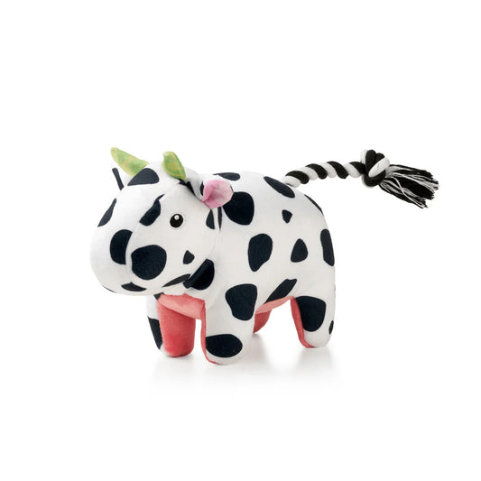 Huggles Toy - Cow Claire Max & Molly para perros