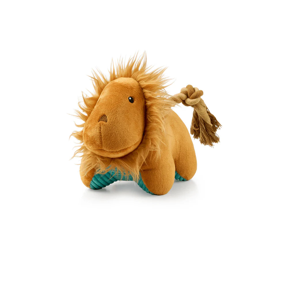 Huggles Toy - Lion George Max & Molly para perros