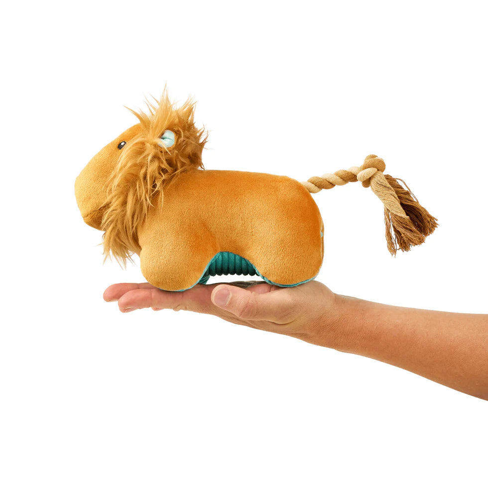 Huggles Toy - Lion George Max & Molly para perros