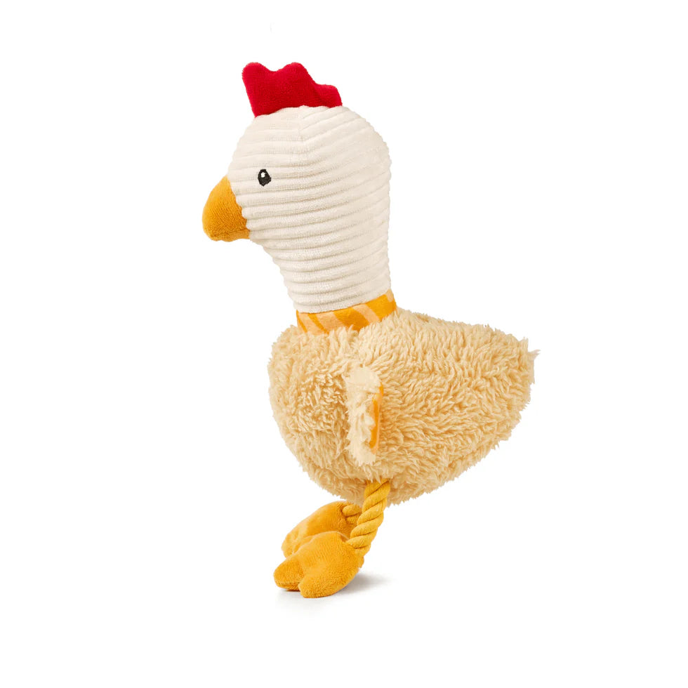 Huggles Toy - Chicken Eggsy Max & Molly para perros