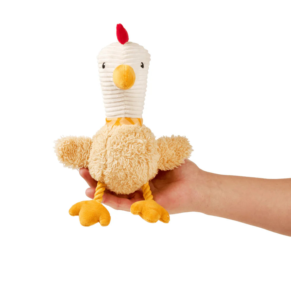 Huggles Toy - Chicken Eggsy Max & Molly para perros