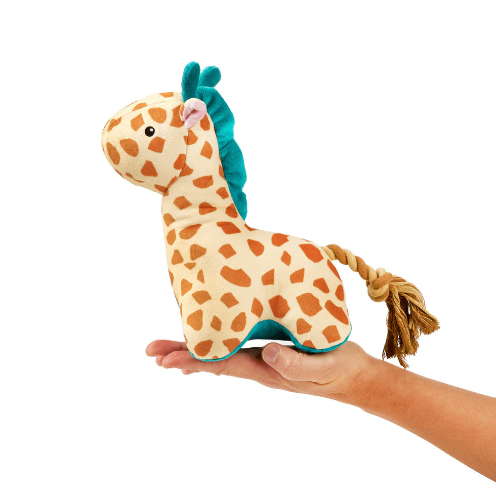 Huggles Toy - Giraffe Jerry Max & Molly para perros