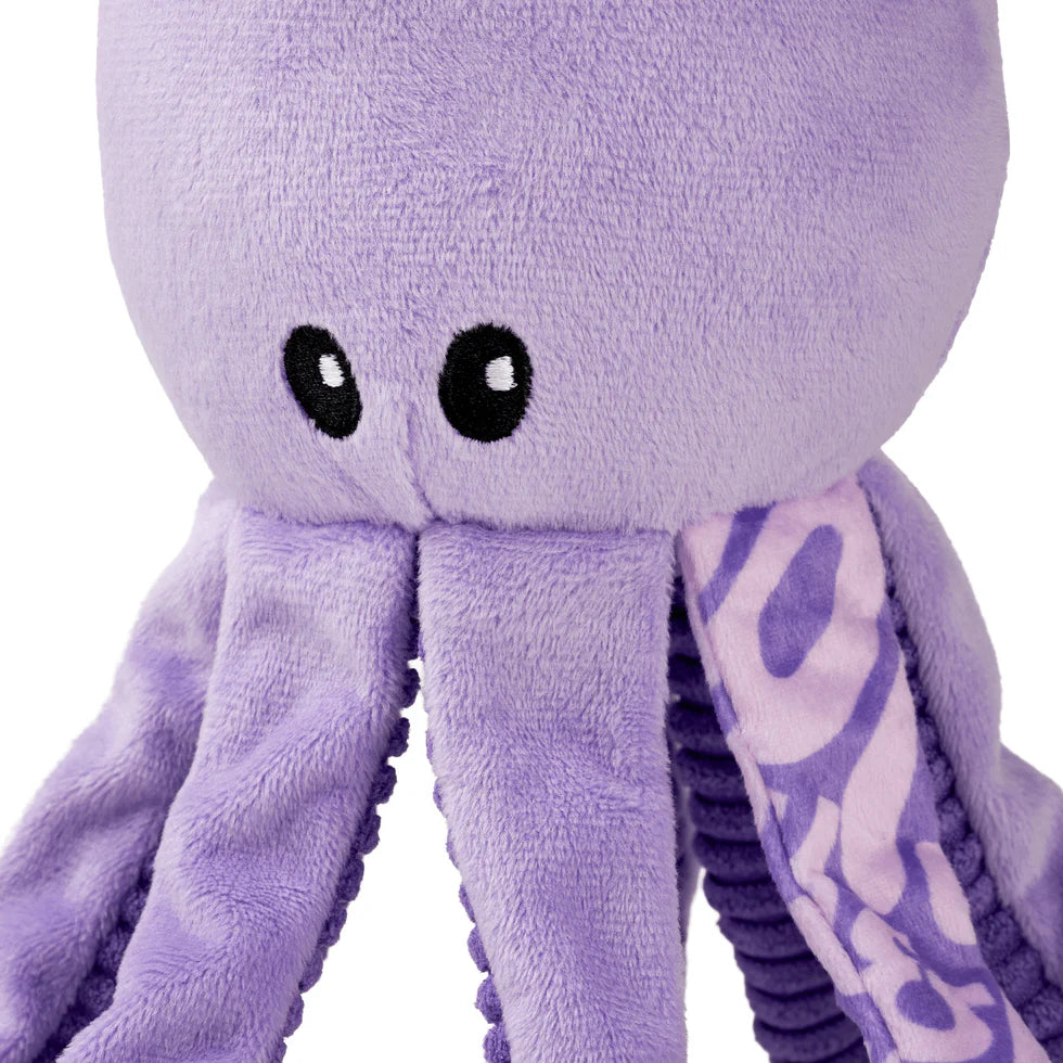 Huggles Toy - Octopus Leila Max & Molly para perros