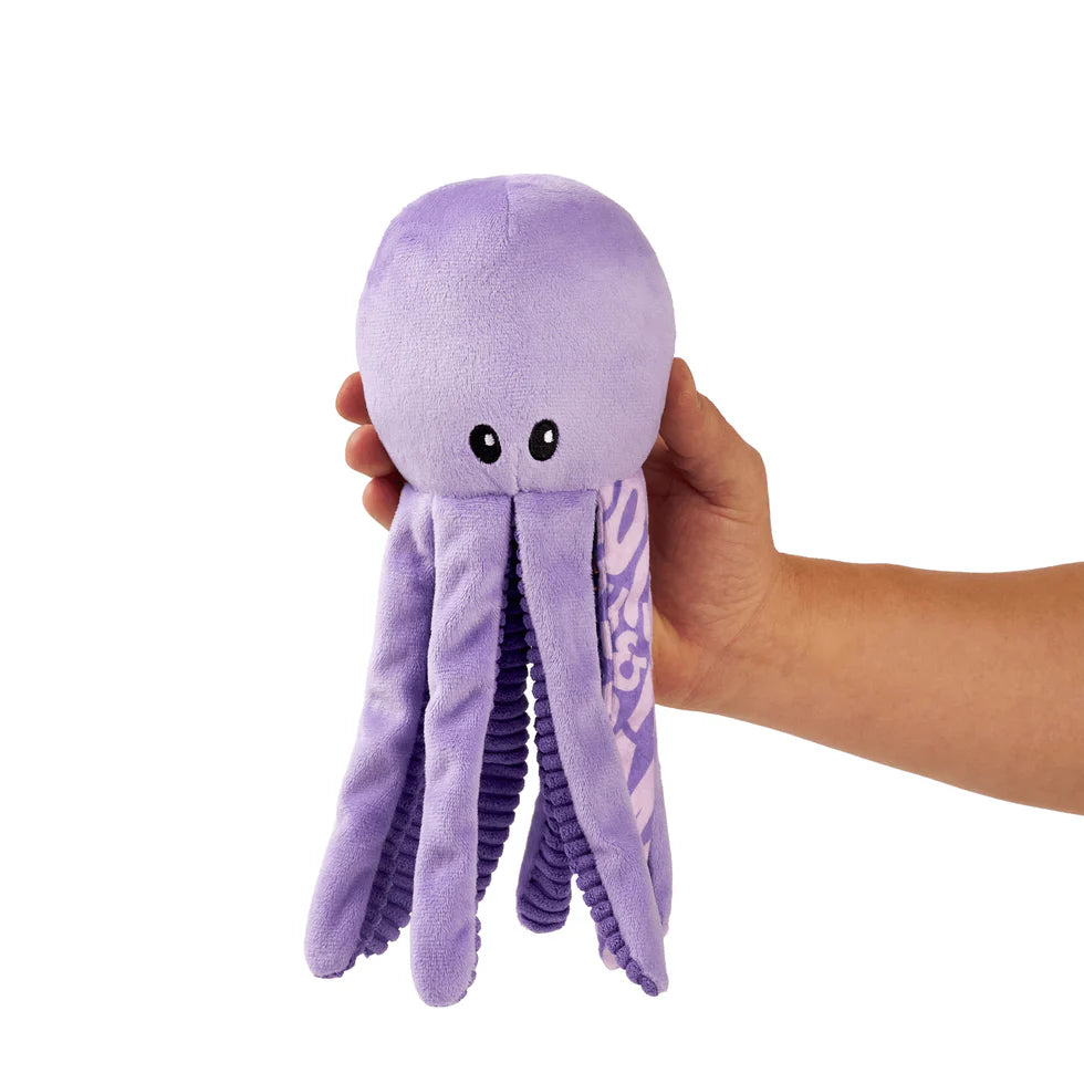 Huggles Toy - Octopus Leila Max & Molly para perros