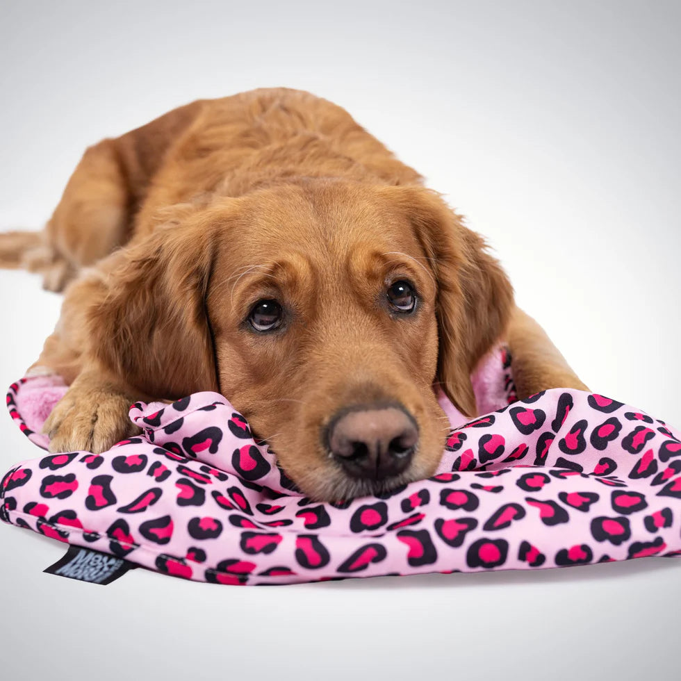 Dog Towel Leopard Pink Max & Molly