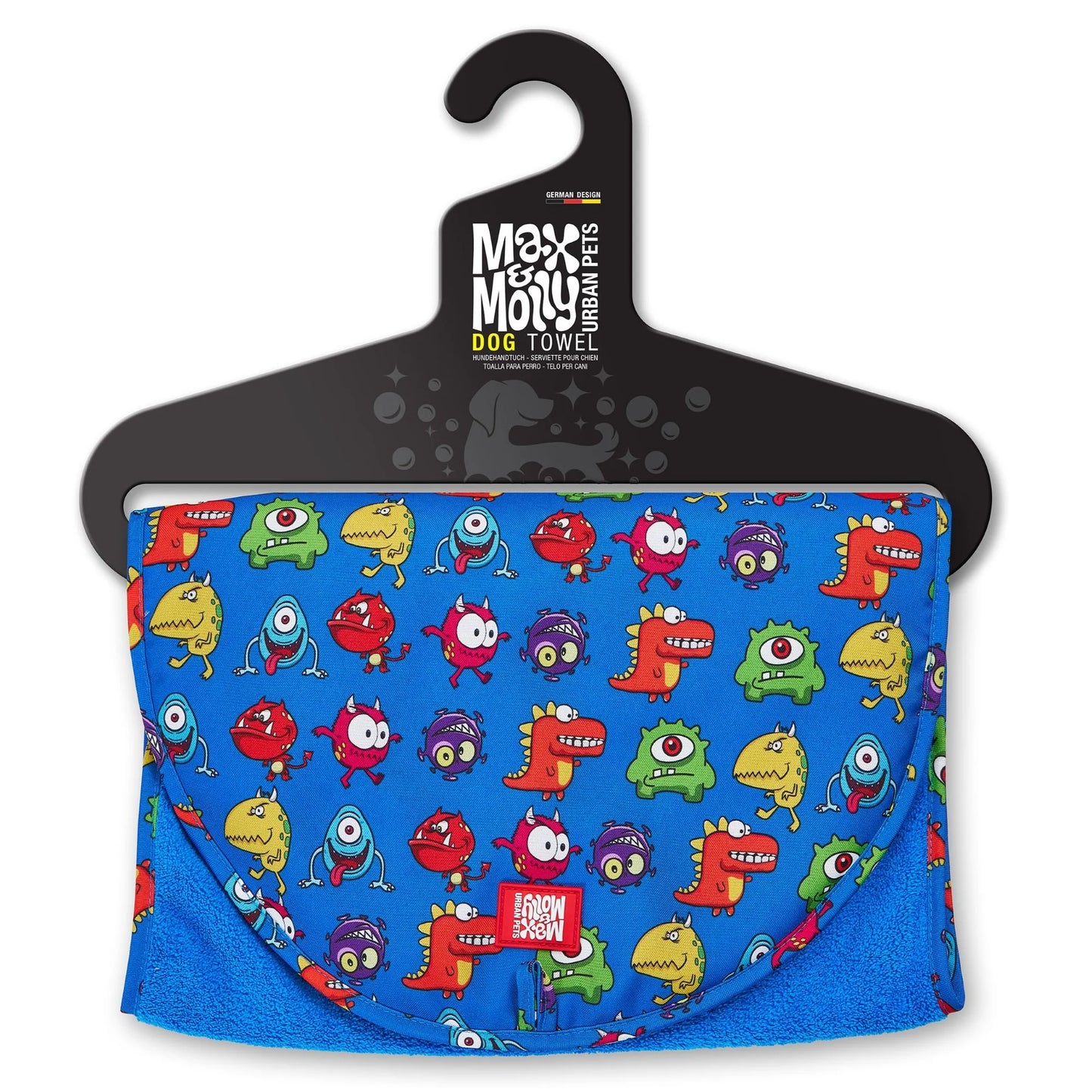 Dog Towel Little Monster Max & Molly