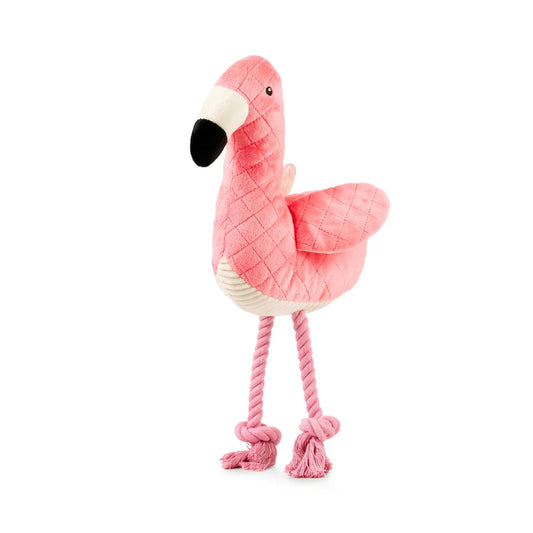 Huggles Toy - Flamingo Sunny Max & Molly para perros