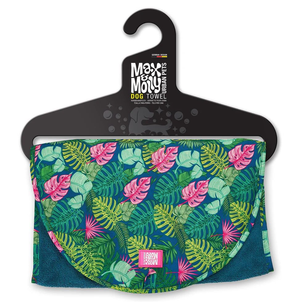 Dog Towel Tropical Max & Molly