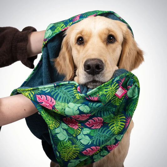 Dog Towel Tropical Max & Molly
