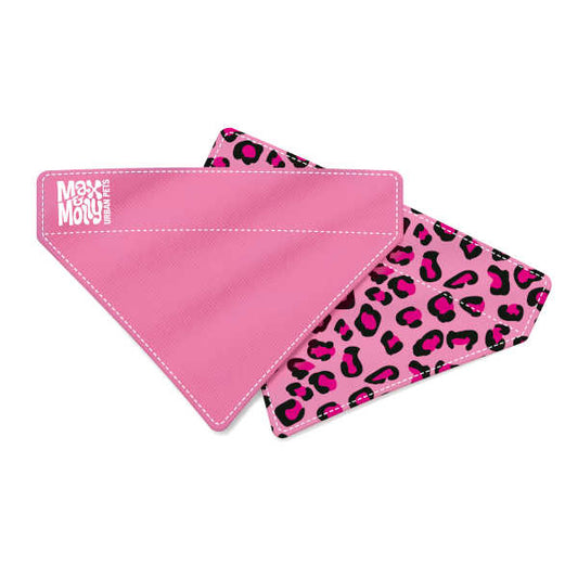 Bandana Leopard Pink Max & Molly para perros