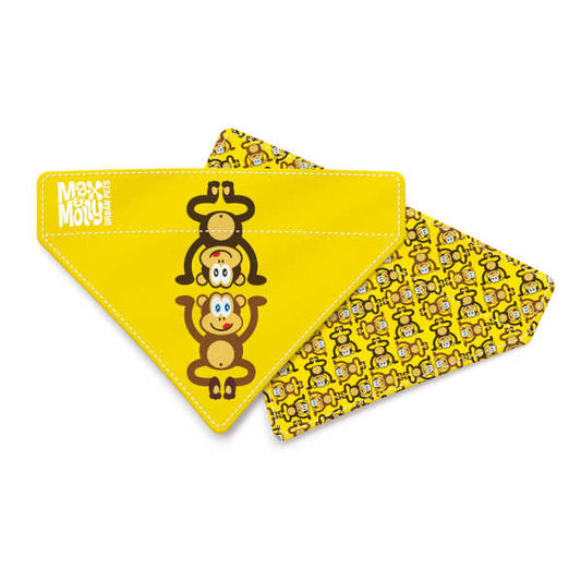Bandana Monkey Maniac Max & Molly para perros
