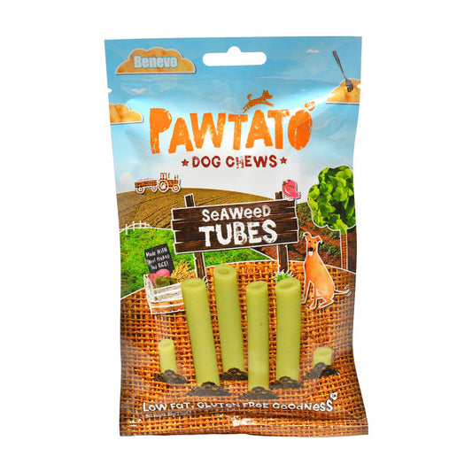Pawtato tubes seaweed