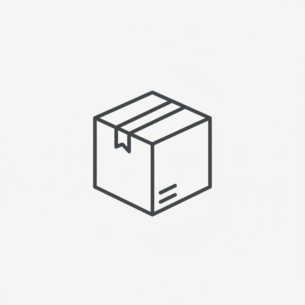 Box icon gray background