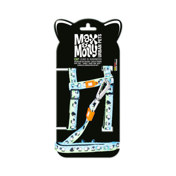 Arnés y Correa Black Sheep Max & Molly para gatos