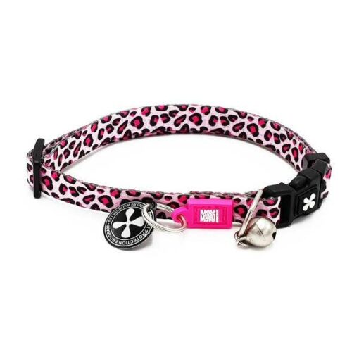 Collar Leopard Pink Max & Molly para gatos