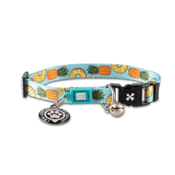 Collar Sweet Pineapple Max & Molly para gatos