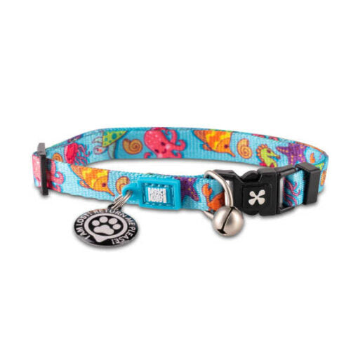 Collar Blue Ocean Max & Molly para gatos