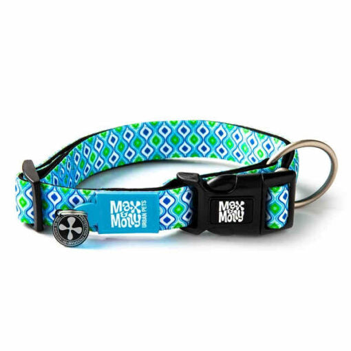 Gotcha Smart ID Collar Retro Blue para perros