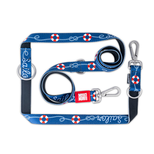 Correa Multiposición Sailor Max & Molly para perros