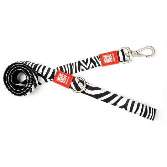 Correa Corta Zebra Max & Molly para perros