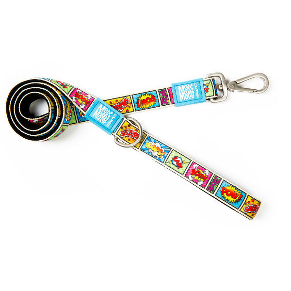 Correa Corta Comic Max & Molly para perros