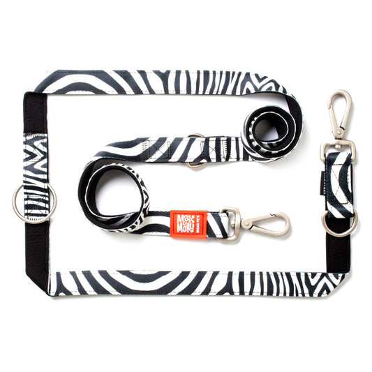 Correa Multiposición Zebra Max & Molly para perros