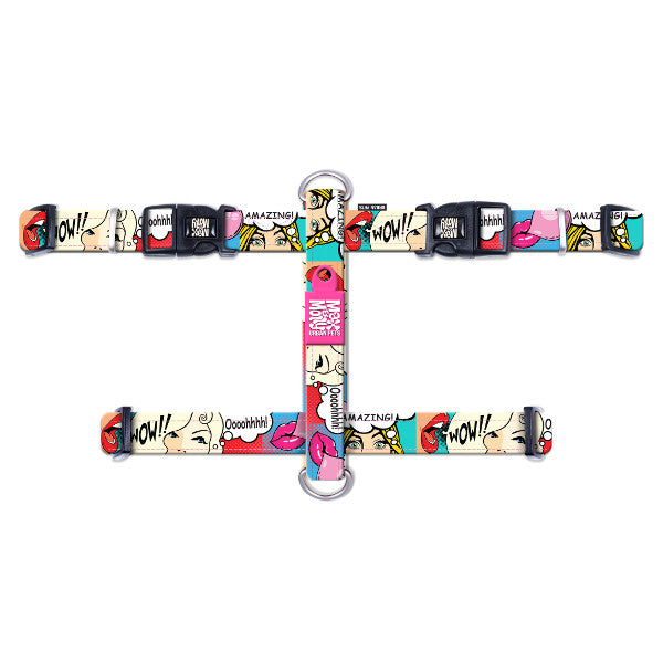 Arnés H Missy Pop Max & Molly para perros