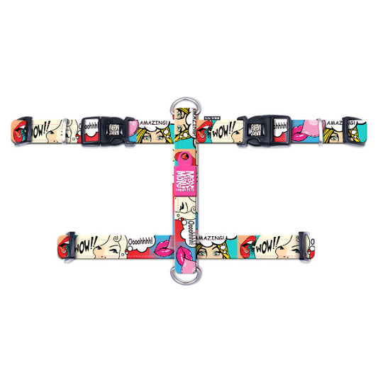 Arnés H Missy Pop Max & Molly para perros