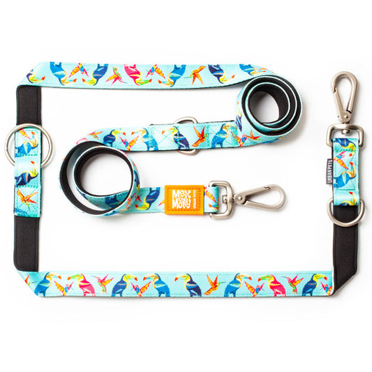 Correa Multiposición Paradise Max & Molly para perros