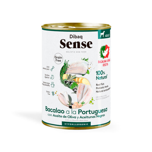 Dibaq Sense de Bacalao a la Portuguesa alimento Húmedo