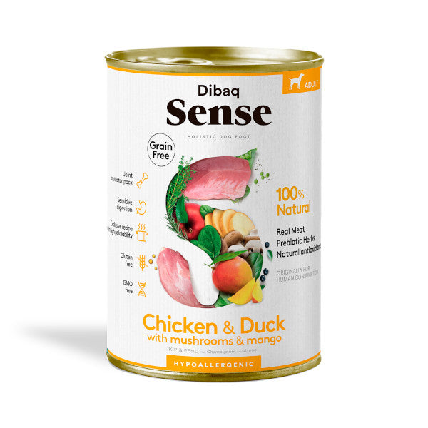 Dibaq Sense Pollo y Pato alimento Húmedo